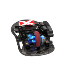Pulsar професионална геймърска мишка Wireless Gaming Mouse X2H Medium Clear Black [LTD 2000] - 1K