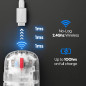 Pulsar професионална геймърска мишка Wireless Gaming Mouse X2H Mini Superclear [LTD 3000] - 1K