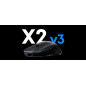 Pulsar професионална геймърска мишка Wireless Gaming Mouse X2 v3 Size2 Black - 1K (8K compatible) Pulsar професионална геймърска мишка Wireless Gaming Mouse X2 v3 Size2 Black - 1K (8K compatible)