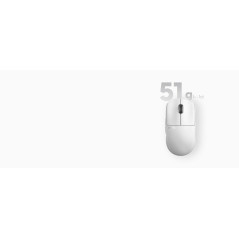 Pulsar професионална геймърска мишка Wireless Gaming Mouse X2 v3 Size1 White - 1K (8K compatible)