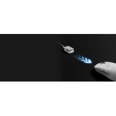 Pulsar професионална геймърска мишка Wireless Gaming Mouse X2 CrazyLight Uyuni White 8K