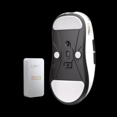 Lamzu професионална геймърска мишка INCA 8K - Wireless Gaming Mouse - White