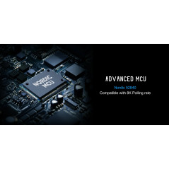Lamzu професионална геймърска мишка INCA 8K - Wireless Gaming Mouse - Black