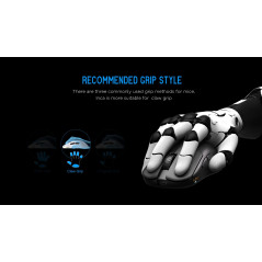 Lamzu професионална геймърска мишка INCA 8K - Wireless Gaming Mouse - Black