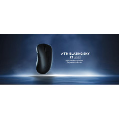 ATK професионална геймърска мишка Wireless Gaming Mouse Z1 PRO MAX - 8K, White