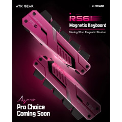 ATK професионална геймърска механична клавиатура Professional Gaming Mechanical Keyboard RS6 - 8K, Gateron Jade Pro Switches [Li