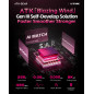 ATK професионална геймърска механична клавиатура Professional Gaming Mechanical Keyboard RS6 Ultra - 8K, TTC RGB Magneto Switche