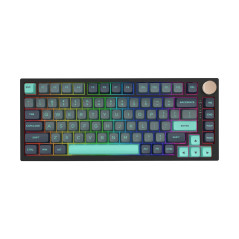 VGN професионална геймърска механична клавиатура Professional Gaming Mechanical Keyboard N75 RGB Caribbean Blue - Power Silver S