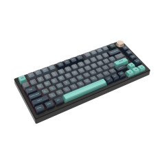 VGN професионална геймърска механична клавиатура Professional Gaming Mechanical Keyboard N75 RGB Caribbean Blue - Power Silver S