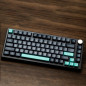 VGN професионална геймърска механична клавиатура Professional Gaming Mechanical Keyboard N75 RGB Caribbean Blue - Power Purple S