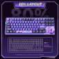 VGN безжична геймърска механична клавиатура Wireless Gaming Mechanical Keyboard - V87 Starry Sky - Dynamic Silver Switches [Line VGN безжична геймърска механична клавиатура Wireless Gaming Mechanical Keyboard - V87 Starry Sky - Dynamic Silver Switches [Line