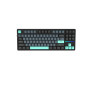 VGN безжична геймърска механична клавиатура Wireless Gaming Mechanical Keyboard - V87 Caribbean Blue - Power Silver Switches [Li
