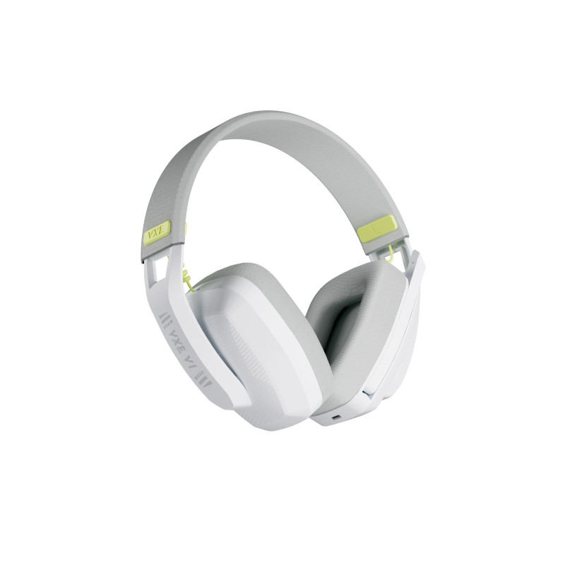 VGN безжични геймърски слушалки Wireless Gaming Headphones - SIREN V1 White - Bluetooth 5.3, 2.4G VGN безжични геймърски слушалки Wireless Gaming Headphones - SIREN V1 White - Bluetooth 5.3, 2.4G