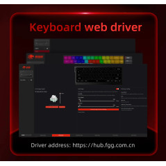 Madlions професионална геймърска механична клавиатура Professional Gaming Mechanical Keyboard MAD 68 HE Contour Flagship - 8K, G