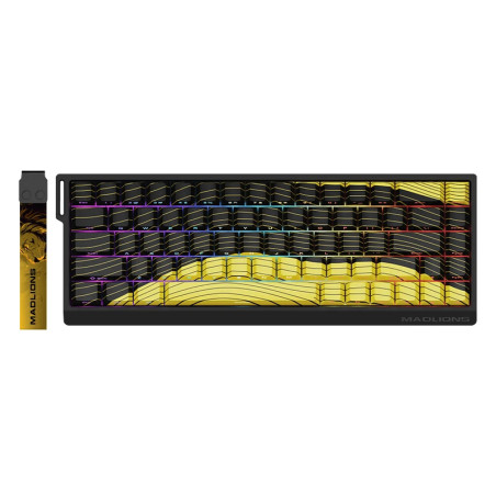 Madlions професионална геймърска механична клавиатура Professional Gaming Mechanical Keyboard MAD 68 HE Contour Flagship - 8K, M