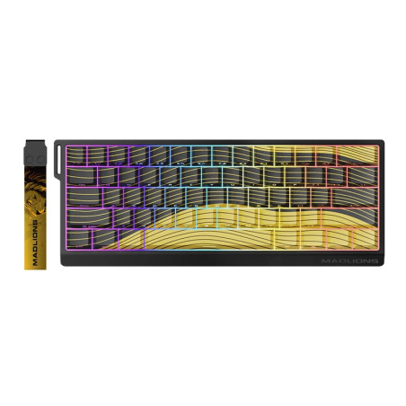 Madlions професионална геймърска механична клавиатура Professional Gaming Mechanical Keyboard MAD 60 HE Contour Flagship - 8K, G