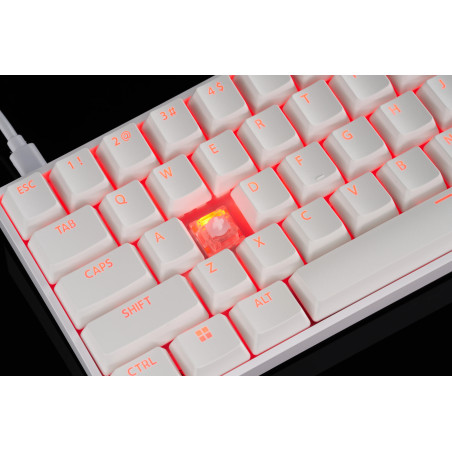 Madlions професионална геймърска механична клавиатура Professional Gaming Mechanical Keyboard FIRE 68 RGB - 8K, Gateron Dual-Rai