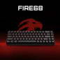 Madlions професионална геймърска механична клавиатура Professional Gaming Mechanical Keyboard FIRE 68 RGB - 8K, Gateron Dual-Rai Madlions професионална геймърска механична клавиатура Professional Gaming Mechanical Keyboard FIRE 68 RGB - 8K, Gateron Dual-Rai