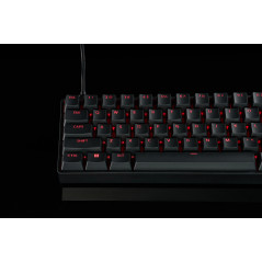 Madlions професионална геймърска механична клавиатура Professional Gaming Mechanical Keyboard FIRE 68 RGB - 8K, Gateron Dual-Rai