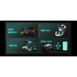 Lamzu професионална геймърска мишка MAYA X 8K - Wireless Gaming Mouse - Aimlabs Edition Lamzu професионална геймърска мишка MAYA X 8K - Wireless Gaming Mouse - Aimlabs Edition