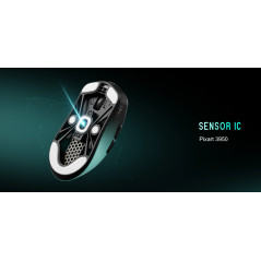 Lamzu професионална геймърска мишка MAYA X 8K - Wireless Gaming Mouse - Aimlabs Edition