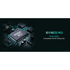 Lamzu професионална геймърска мишка MAYA X 8K - Wireless Gaming Mouse - Aimlabs Edition