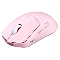 Lamzu професионална геймърска мишка MAYA X 8K - Wireless Gaming Mouse - Light Pink