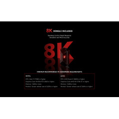 VXE професионална геймърска мишка Wireless Gaming Mouse MAD R 8K SET - Omron Optical Microswitches, White