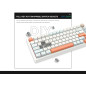 VGN безжична геймърска механична клавиатура Wireless Gaming Mechanical Keyboard - N75 PRO Caribbean Blue - Kailh Vaporwave Switc VGN безжична геймърска механична клавиатура Wireless Gaming Mechanical Keyboard - N75 PRO Caribbean Blue - Kailh Vaporwave Switc