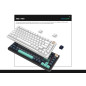 VGN безжична геймърска механична клавиатура Wireless Gaming Mechanical Keyboard - N75 PRO Caribbean Blue - Kailh Vaporwave Switc VGN безжична геймърска механична клавиатура Wireless Gaming Mechanical Keyboard - N75 PRO Caribbean Blue - Kailh Vaporwave Switc