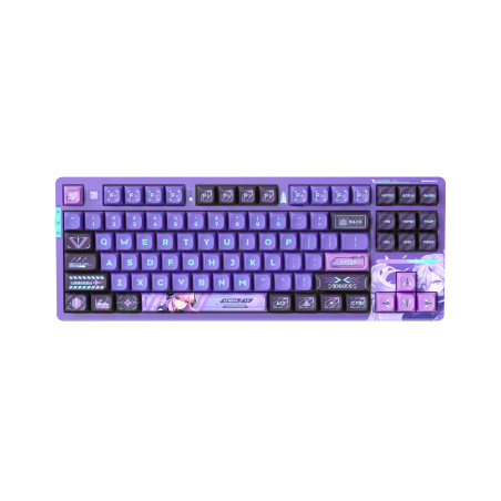 VGN професионална безжична геймърска механична клавиатура Wireless Professional Gaming Mechanical Keyboard - V87 PRO Athena - An