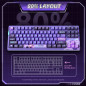 VGN професионална безжична геймърска механична клавиатура Wireless Professional Gaming Mechanical Keyboard - V87 PRO Athena - An VGN професионална безжична геймърска механична клавиатура Wireless Professional Gaming Mechanical Keyboard - V87 PRO Athena - An