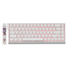 Madlions професионална геймърска механична клавиатура Professional Gaming Mechanical Keyboard MAD 68 HE RGB - 1K, Magnetic Amber