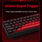 Madlions професионална геймърска механична клавиатура Professional Gaming Mechanical Keyboard MAD 60 HE Flagship - 8K, Magnetic Madlions професионална геймърска механична клавиатура Professional Gaming Mechanical Keyboard MAD 60 HE Flagship - 8K, Magnetic