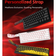 Madlions професионална геймърска механична клавиатура Professional Gaming Mechanical Keyboard MAD 60 HE Flagship - 8K, Magnetic 