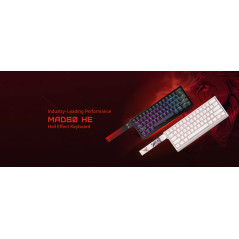Madlions професионална геймърска механична клавиатура Professional Gaming Mechanical Keyboard MAD 60 HE Flagship - 8K, Magnetic 