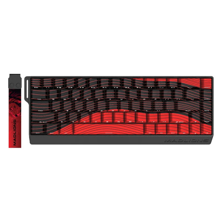 Madlions професионална геймърска механична клавиатура Professional Gaming Mechanical Keyboard FIRE 68 ULTRA - 8K, Gateron Magnet