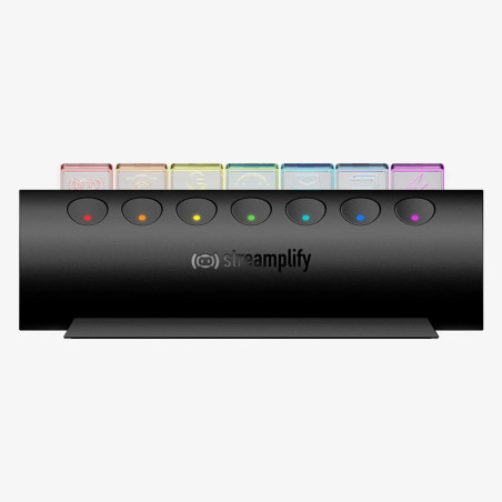Streamplify стрийминг хъб/дек Streaming HUB CTRL 7 RGB - 7 x USB-A - SPUH-HC71217.11