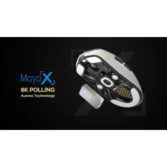 Lamzu професионална геймърска мишка MAYA X 8K - Wireless Gaming Mouse - Black