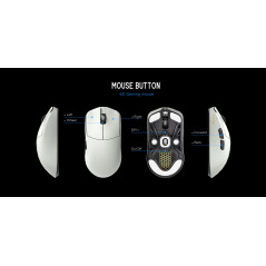 Lamzu професионална геймърска мишка MAYA X 8K - Wireless Gaming Mouse - Black
