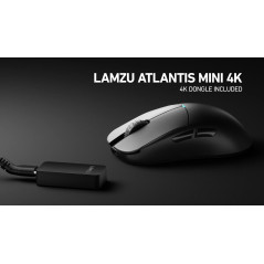 Lamzu професионална геймърска мишка ATLANTIS MINI 4K - Wireless Gaming Mouse - Charcoal Black