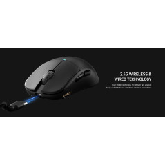 Lamzu професионална геймърска мишка ATLANTIS MINI 4K - Wireless Gaming Mouse - Charcoal Black