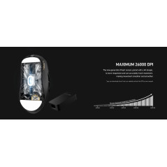 Lamzu професионална геймърска мишка ATLANTIS MINI 4K - Wireless Gaming Mouse - Charcoal Black
