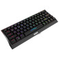 Marvo безжична механична геймърска клавиатура Wireless Gaming Mechanical keyboard Hecate 61WR Black - KG962W-R - Bluetooth 5.0, 