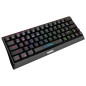 Marvo безжична механична геймърска клавиатура Wireless Gaming Mechanical keyboard Hecate 61WR Black - KG962W-R - Bluetooth 5.0, 