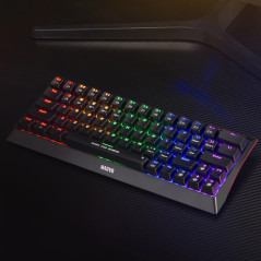 Marvo безжична механична геймърска клавиатура Wireless Gaming Mechanical keyboard Hecate 61WR Black - KG962W-R - Bluetooth 5.0, 