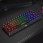 Marvo безжична механична геймърска клавиатура Wireless Gaming Mechanical keyboard Hecate 61WR Black - KG962W-R - Bluetooth 5.0, 