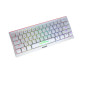 Marvo геймърска клавиатура Gaming Mechanical keyboard 61 keys TKL Hecate 61R WH - KG962G White - RED switches, RGB Marvo геймърска клавиатура Gaming Mechanical keyboard 61 keys TKL Hecate 61R WH - KG962G White - RED switches, RGB