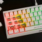 Marvo геймърска клавиатура Gaming Mechanical keyboard 61 keys TKL Hecate 61R WH - KG962G White - RED switches, RGB Marvo геймърска клавиатура Gaming Mechanical keyboard 61 keys TKL Hecate 61R WH - KG962G White - RED switches, RGB