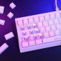 Marvo геймърска клавиатура Gaming Mechanical keyboard 61 keys TKL Hecate 61R WH - KG962G White - RED switches, RGB Marvo геймърска клавиатура Gaming Mechanical keyboard 61 keys TKL Hecate 61R WH - KG962G White - RED switches, RGB